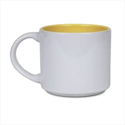 White with Yellow